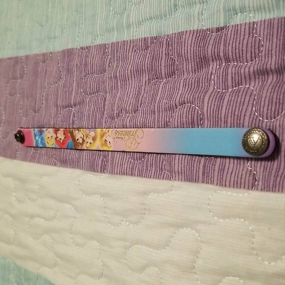 Disney princess leather bracelet New
